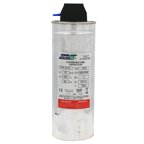 TỤ BÙ KHÔ ENERLUX 3P 10KVAr 440V ( PRT.4410 )